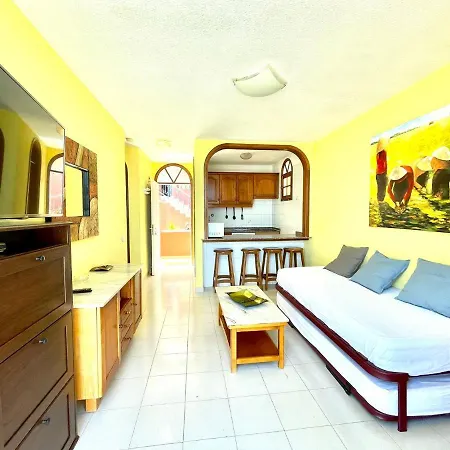 Oceano Y Sol, Bonito Apartamento En Tenerife Sur Lägenhet *